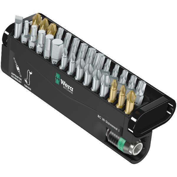 Wera Bit-Check 30 Universal 1 mit Rapidaptor 30-teilig