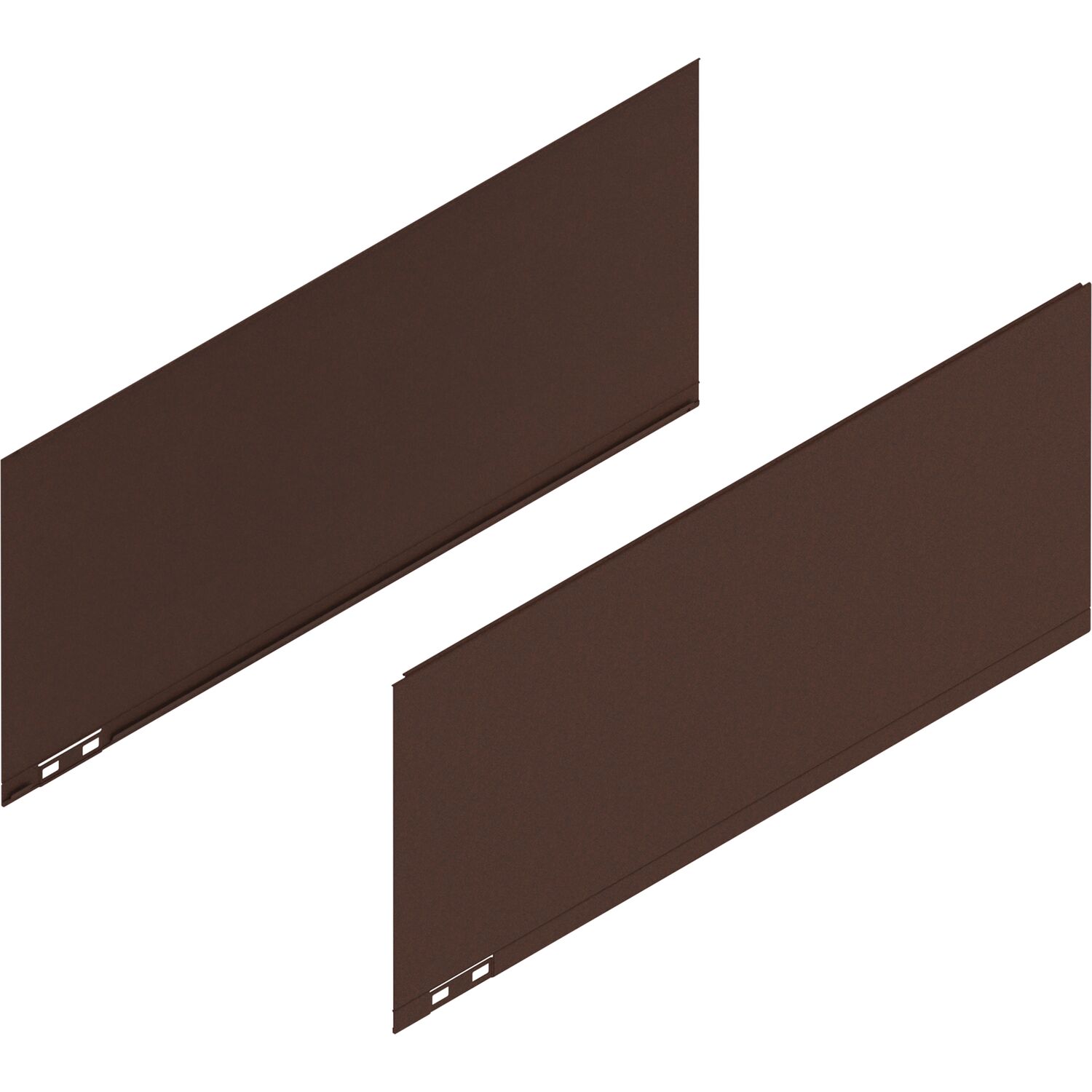 blum LEGRABOX special edition Dekorelement Höhe F, NL 550 mm, Noble Rust