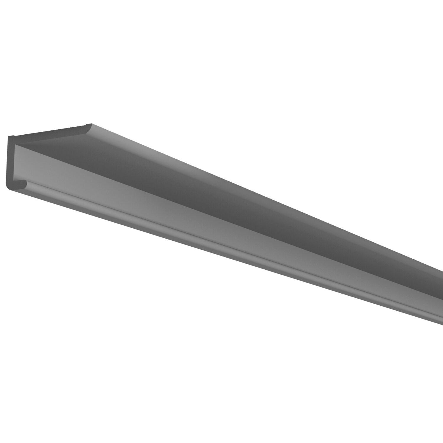 SIRO Aluminium Aufbauprofil One4All, 2950 mm, Aluminium eloxiert