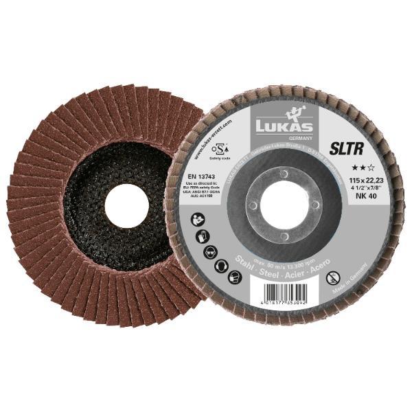 Lukas Schleiflamellenteller SLTR Normalkorund ø 115 mm Korn 80