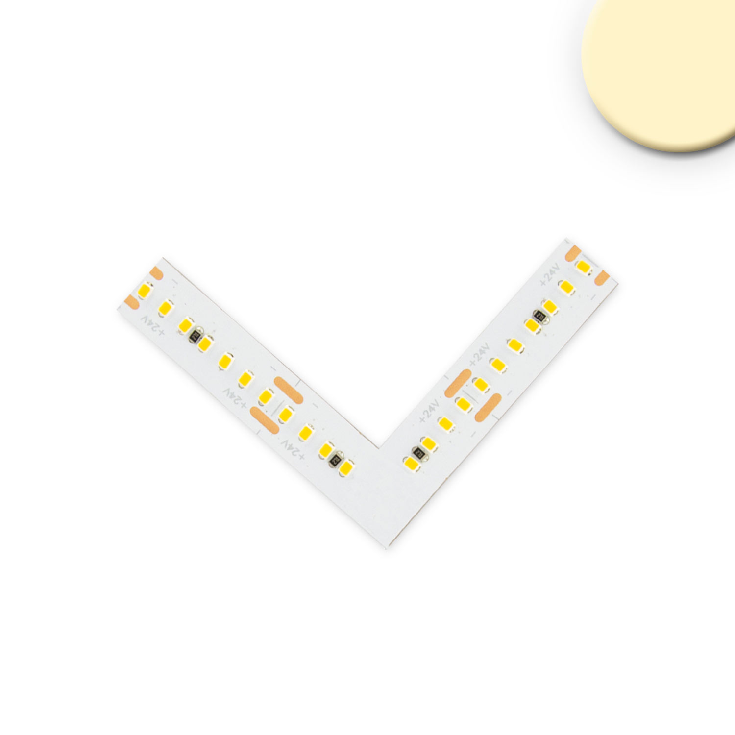 ISOLED Eckverbindung leuchtend 0,8W für CRI927 Linear10 Flexband 24V DC 15W IP20