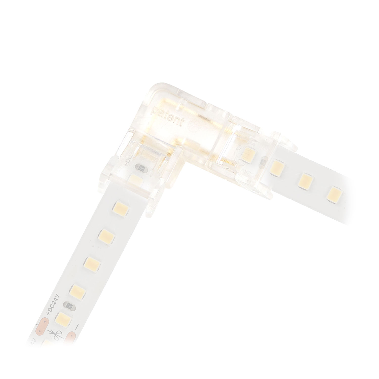 ISOLED Kontakt-Eckverbinder (max. 4A) K2-25 für 2-pol. IP20 Flexstripes mit Breite 5mm