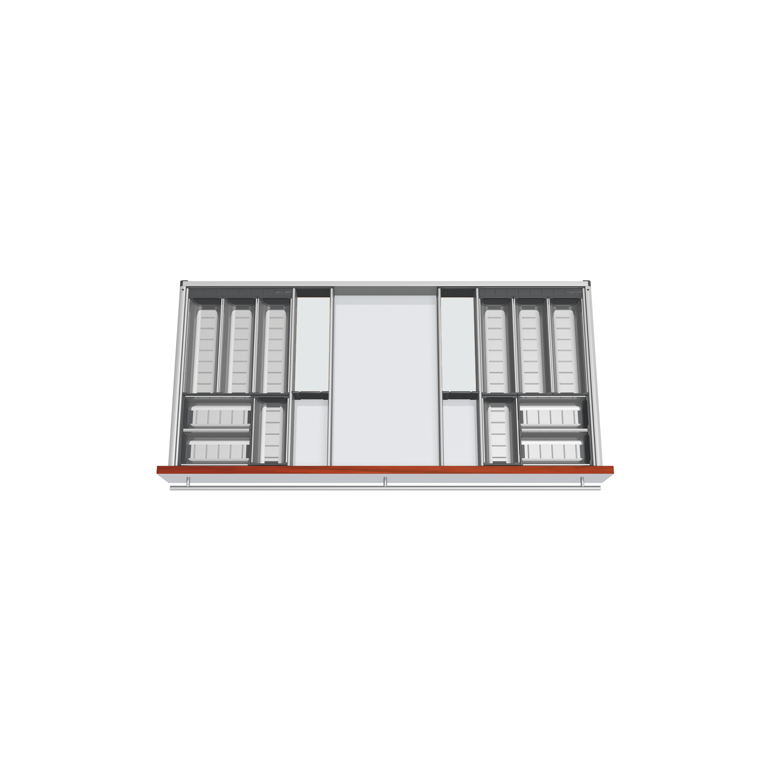 blum ORGA-LINE Schalen-Set KB 1000 - 1099/NL 450 mm Edelstahl/Kunststoff