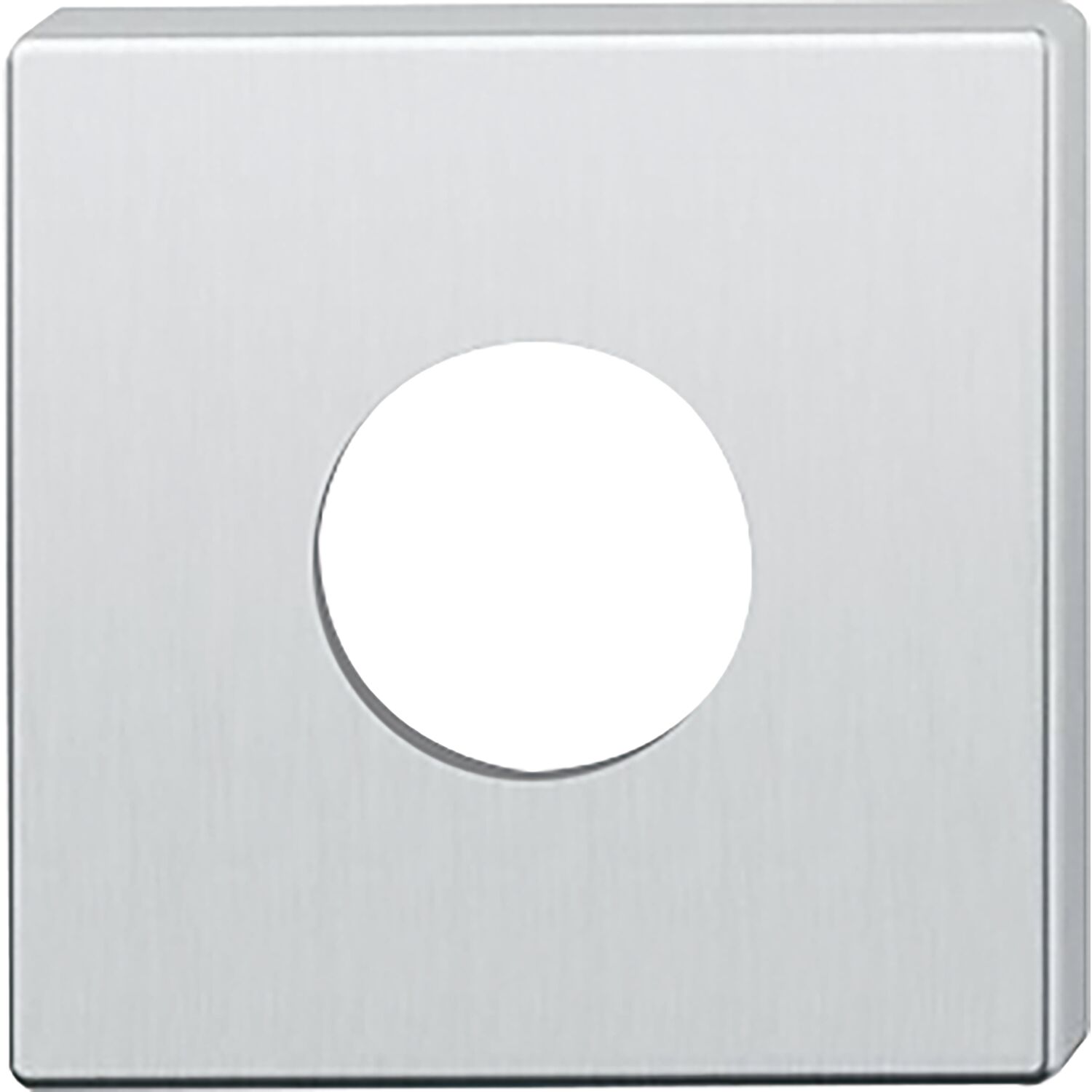 FSB Deckrosette quadratisch 03 0450 09312 ASL/AGL, Edelstahl matt
