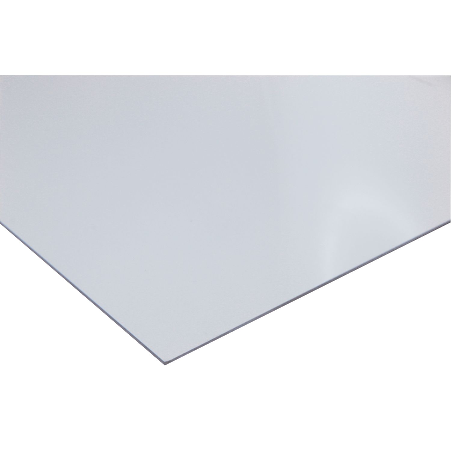 ninka Farbaluminiumblech AlMg1 pulverb. Weiß RAL 9010 + Folie 3000/1500/1,5 mm (18.6 kg)