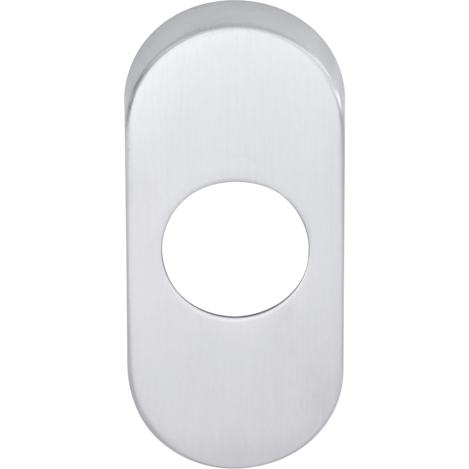 OGRO Drückerrosette PREMIUM 6620 - oval o. Hochhaltefeder, 20 mm, Edelst. matt