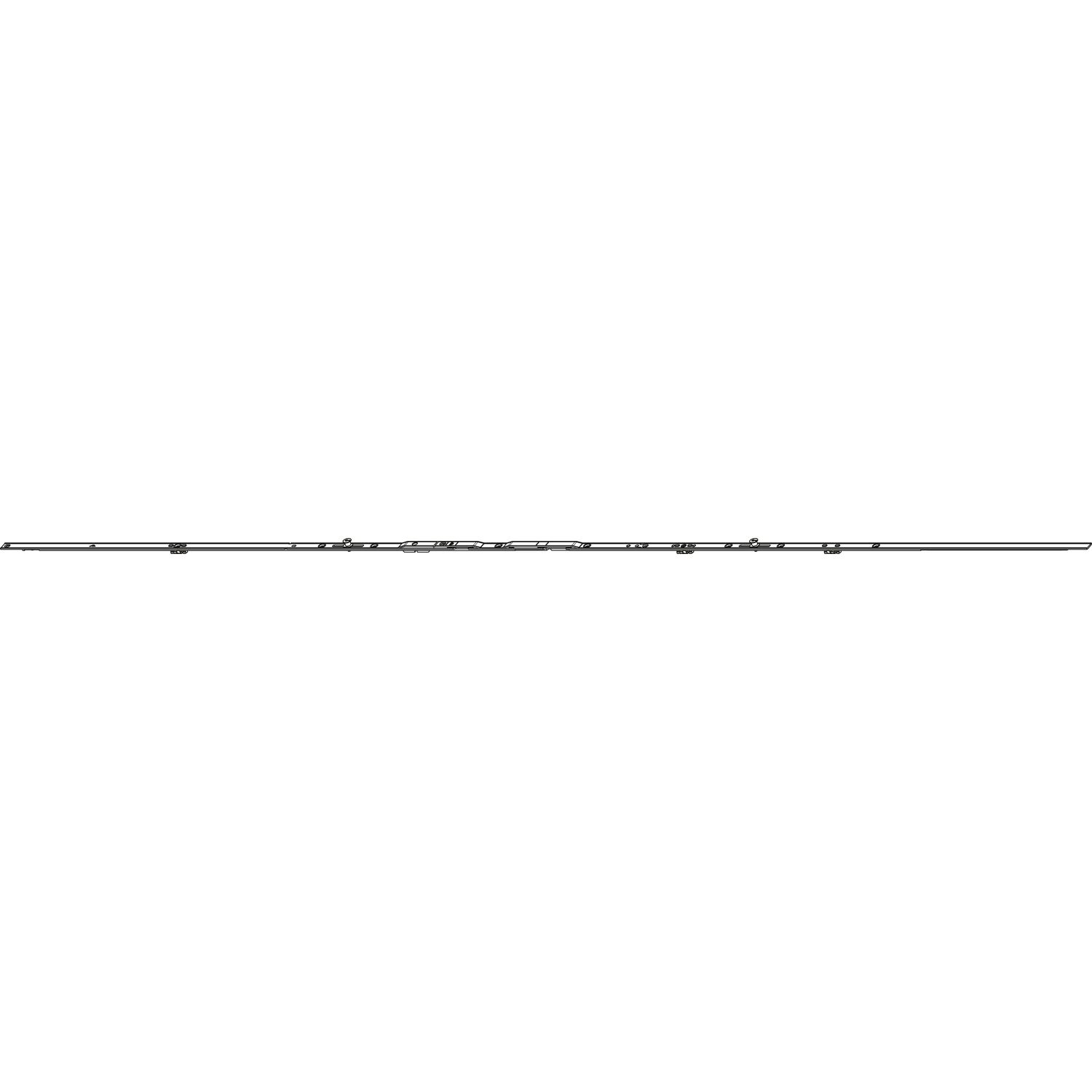 Roto ROTO NT/NX D-/DK-Getriebestulp KSR konstant L=1890 / 1000 mm 2V Zapfen silber