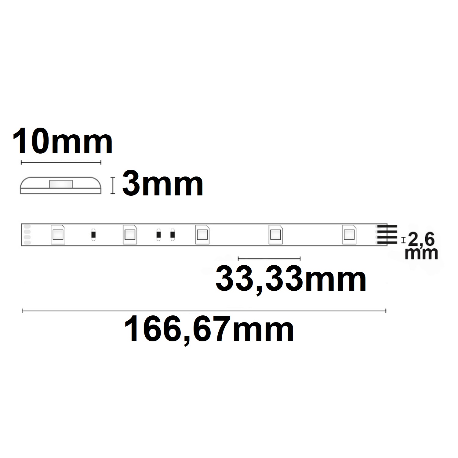 ISOLED LED SIL-RGB Flexband 24V DC 7,2W IP66 5m Rolle 30 LED/m