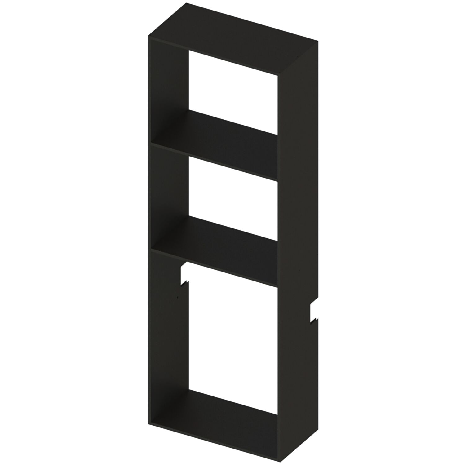 L&S Sign Modul vertikal H: 880 mm B: 600 mm schwarz