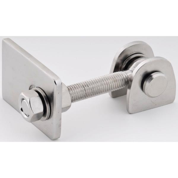 croso Anschweißtorband verstellbar, Länge 109,5 mm, Edelstahl V2A