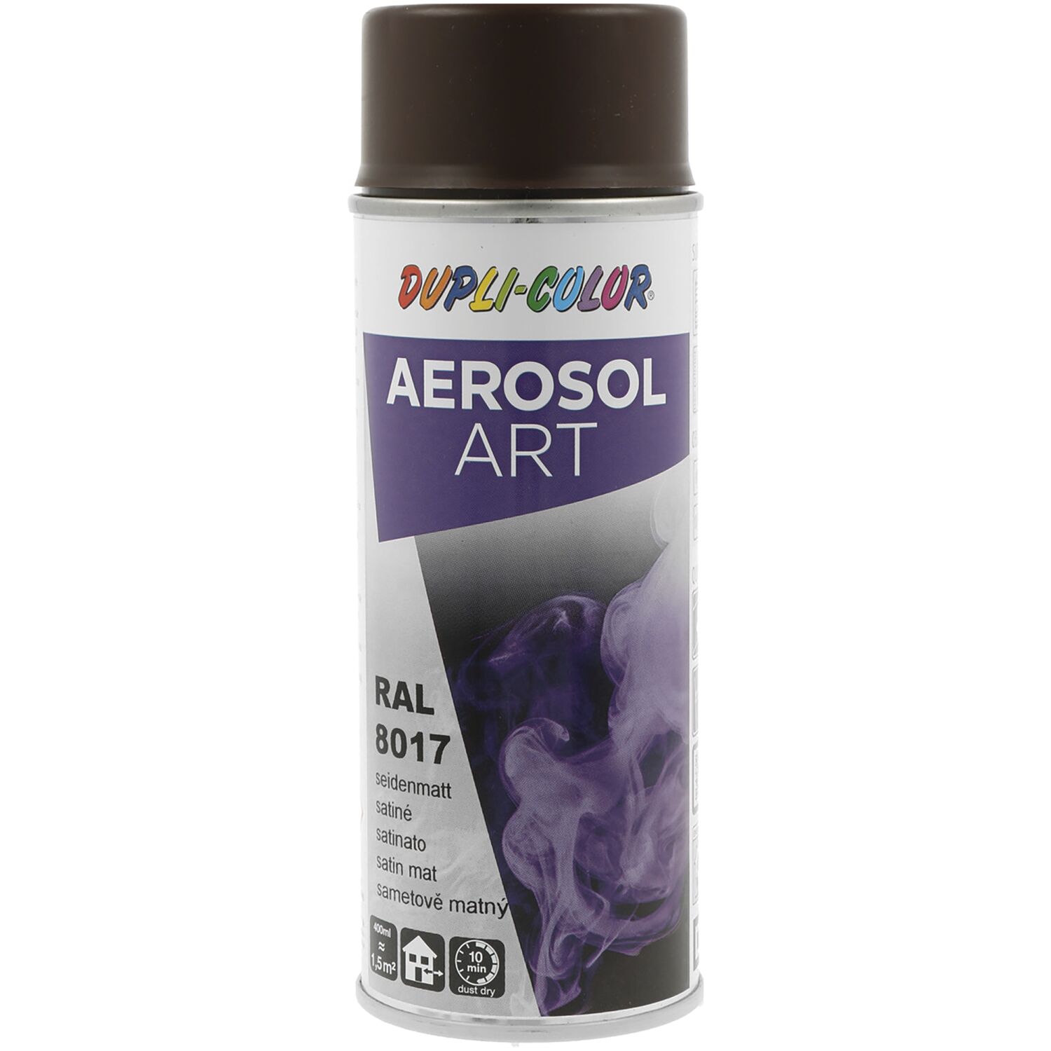 Dupli-Color Lackspray Aerosol Art 400ml schokobraun seidenmatt / RAL 8017 (400 ml)
