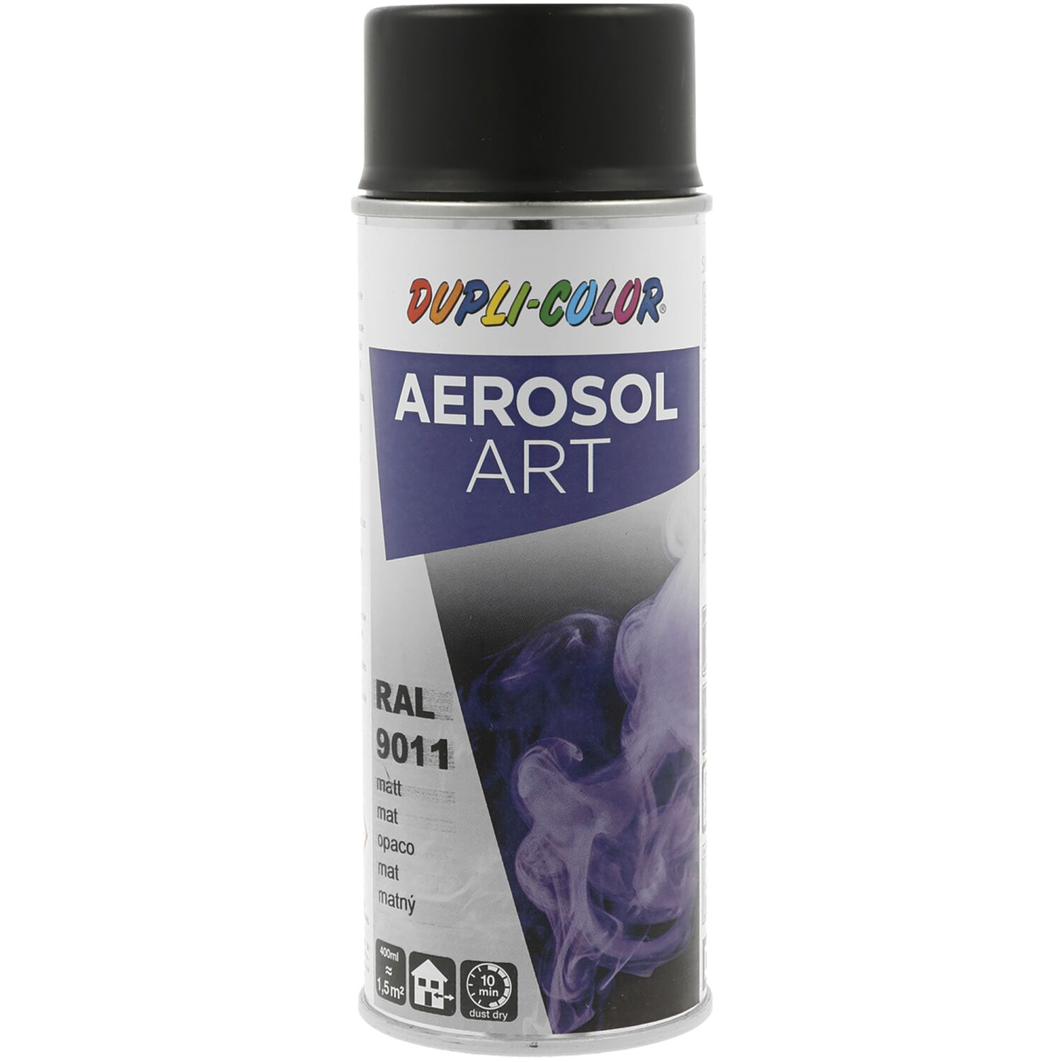 Dupli-Color Lackspray Aerosol Art 400ml graphitschwarz matt / RAL 9011