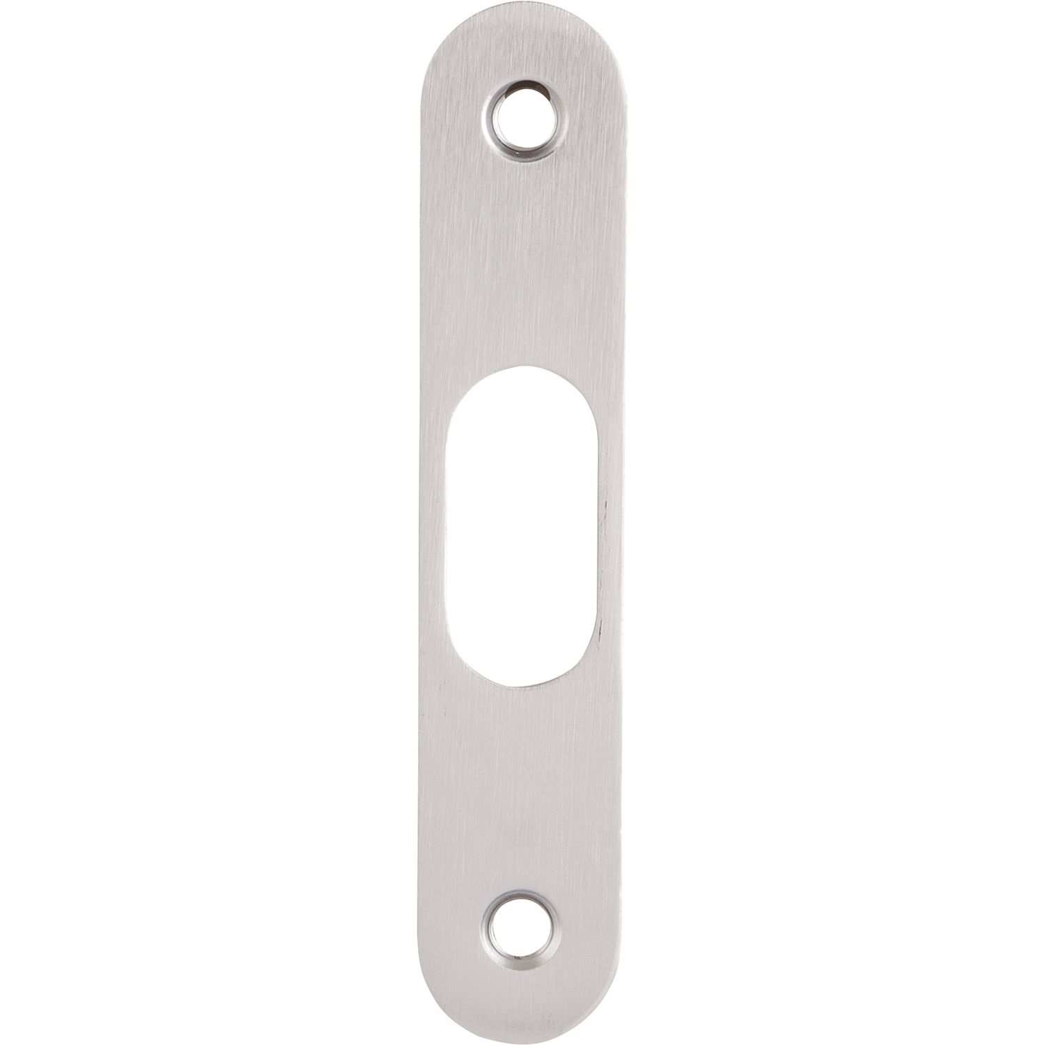 Hoppe Schließblech Anschlagplatte für Schiebetürschlösser 90x18x2mm verchromt satiniert