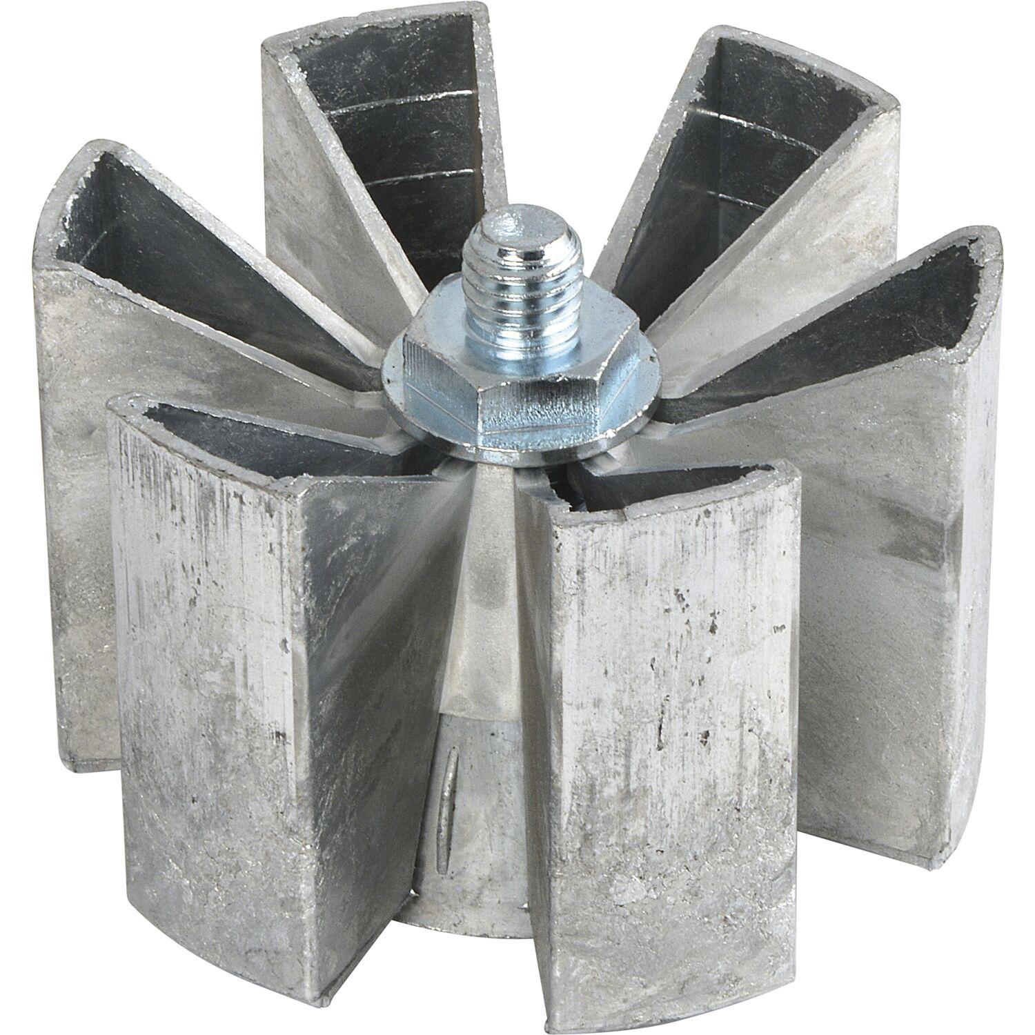 CAMAR Befestigungsteil zuTischfuß-Adapterscheibe ø 80 mm, Edelstahl