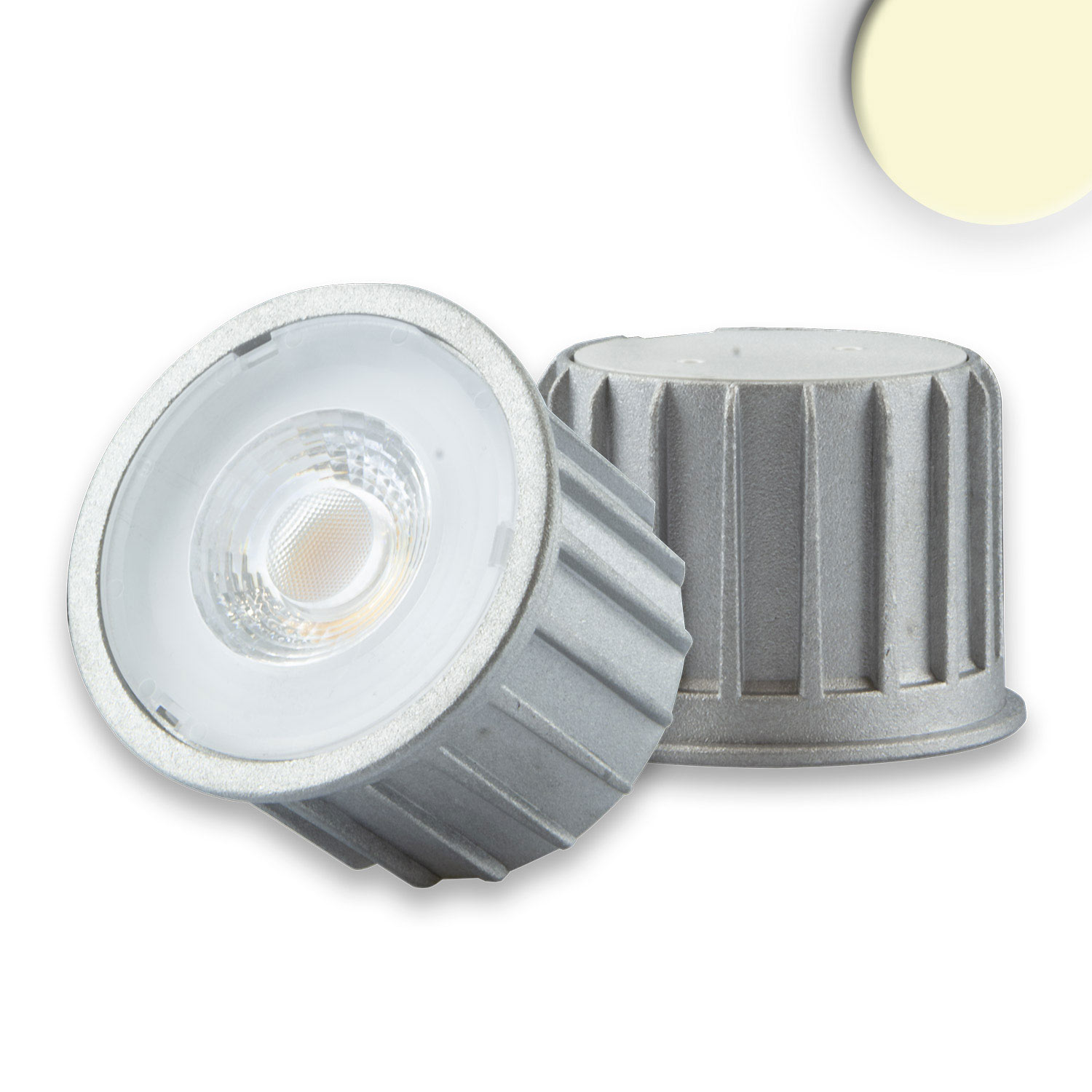 ISOLED LED Spot GU10 5W 38° 3000K externe Anschlussbox dimmbar