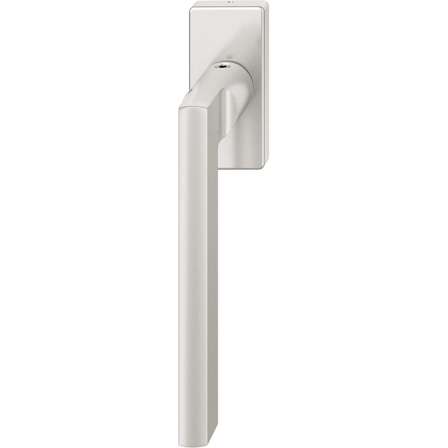 FSB FSB Fenstergriff 34 1035 eckige Rosette, Aluminium silber eloxiert