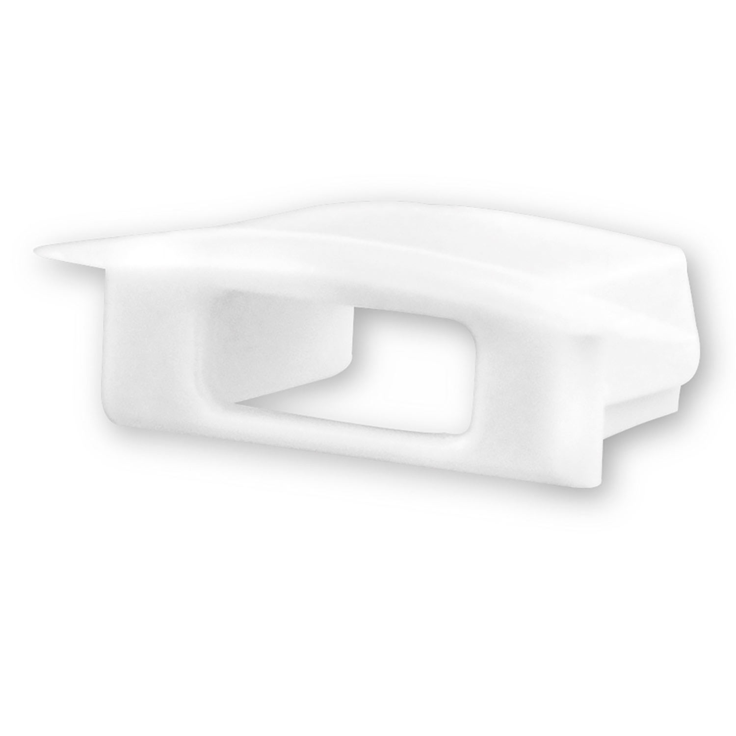 ISOLED Endkappe EC26W weiß für Profil DIVE12 FLAT mit Kabeldurchführung 1 STK