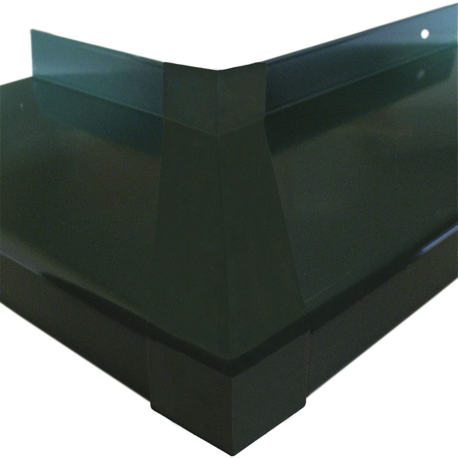 solido Verbinder Standard 25 mit Dichtteil Alu anthrazit lackiert 90° Außenecke 150 mm