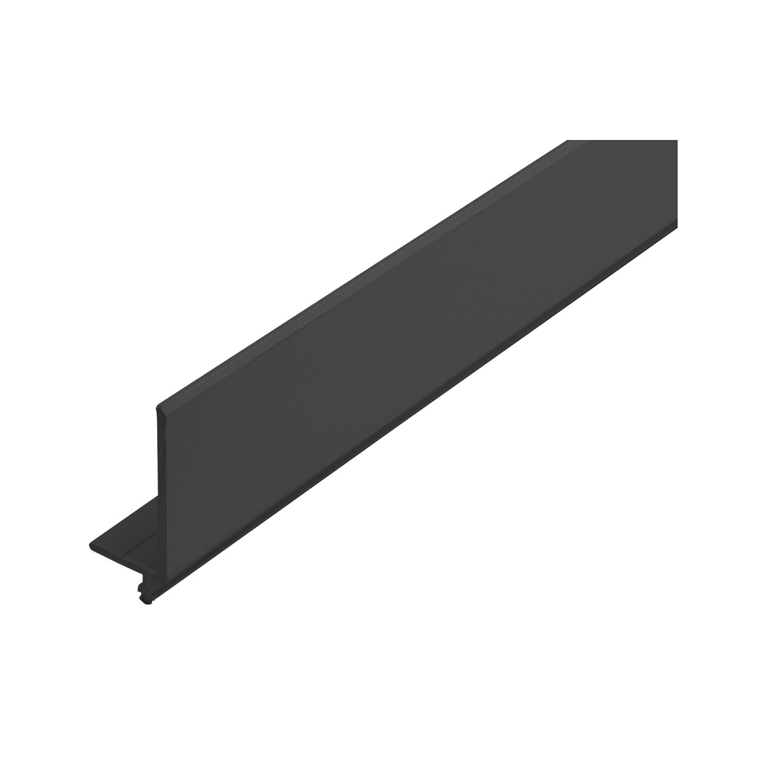 REHAU Frontblende Breite 25mm Höhe 46mm L 2500mm Kunststoff schwarz
