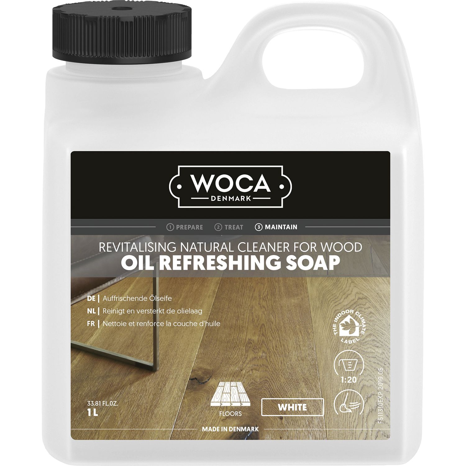 Woca Öl Refresher weiß 1 Liter