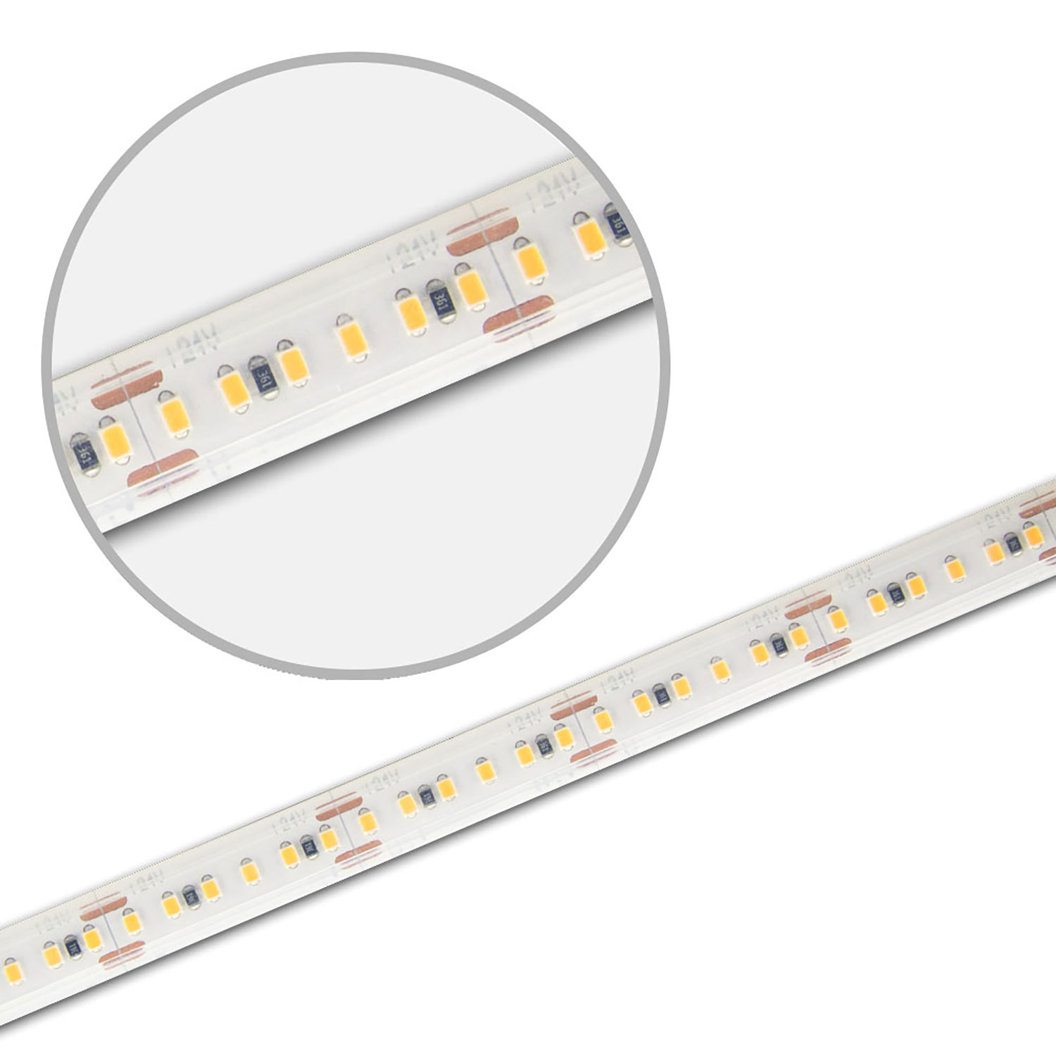 ISOLED LED CRI927 Linear11 Flexband 24V DC 10W IP54 2700K 5m Rolle 240 LED/m