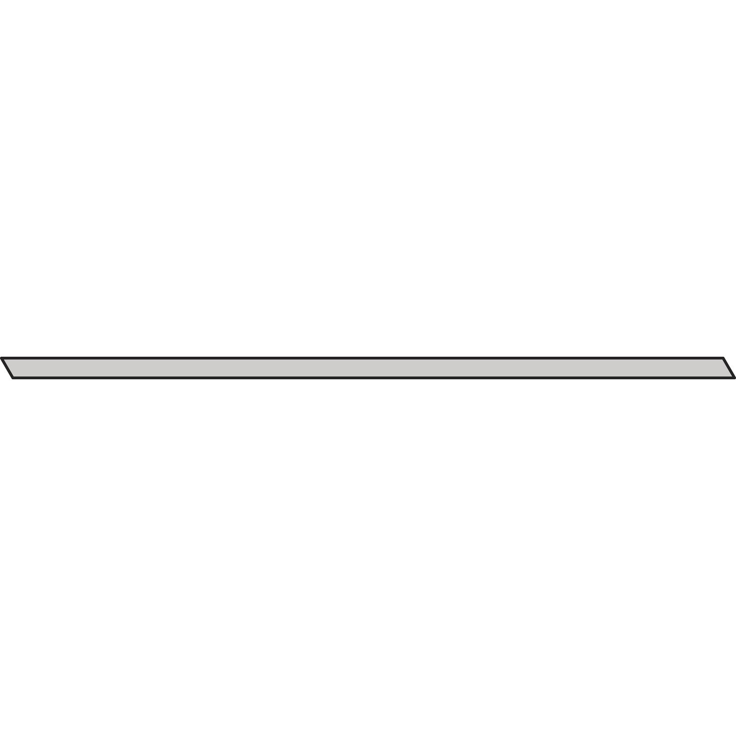 DORMA-Glas Muto 80/150 Zwischenlage Seitenteilprofil 0,5x15x1500 selbstklebend