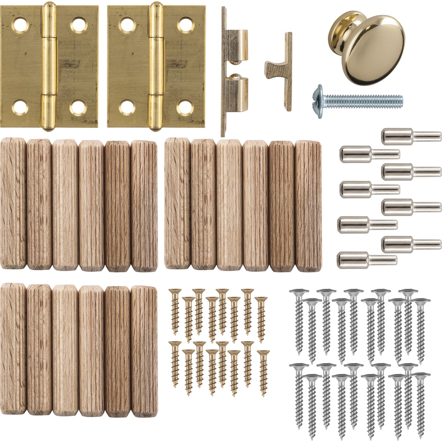 Tischler-Lehrling Möbelbeschlag SET, 67 teilig