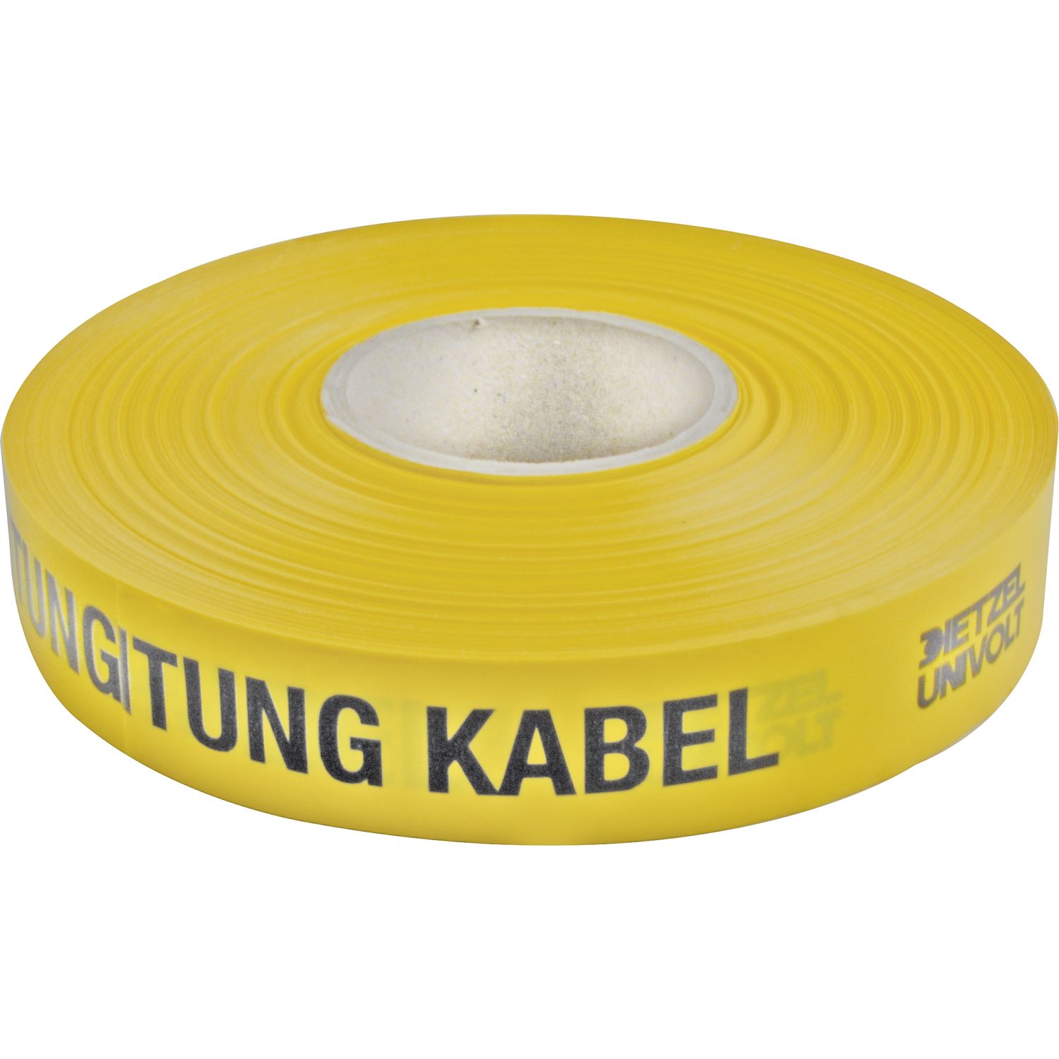 Leitungswarnband gelb Aufschrift Kabel Breite 40 mm Länge 250 Meter