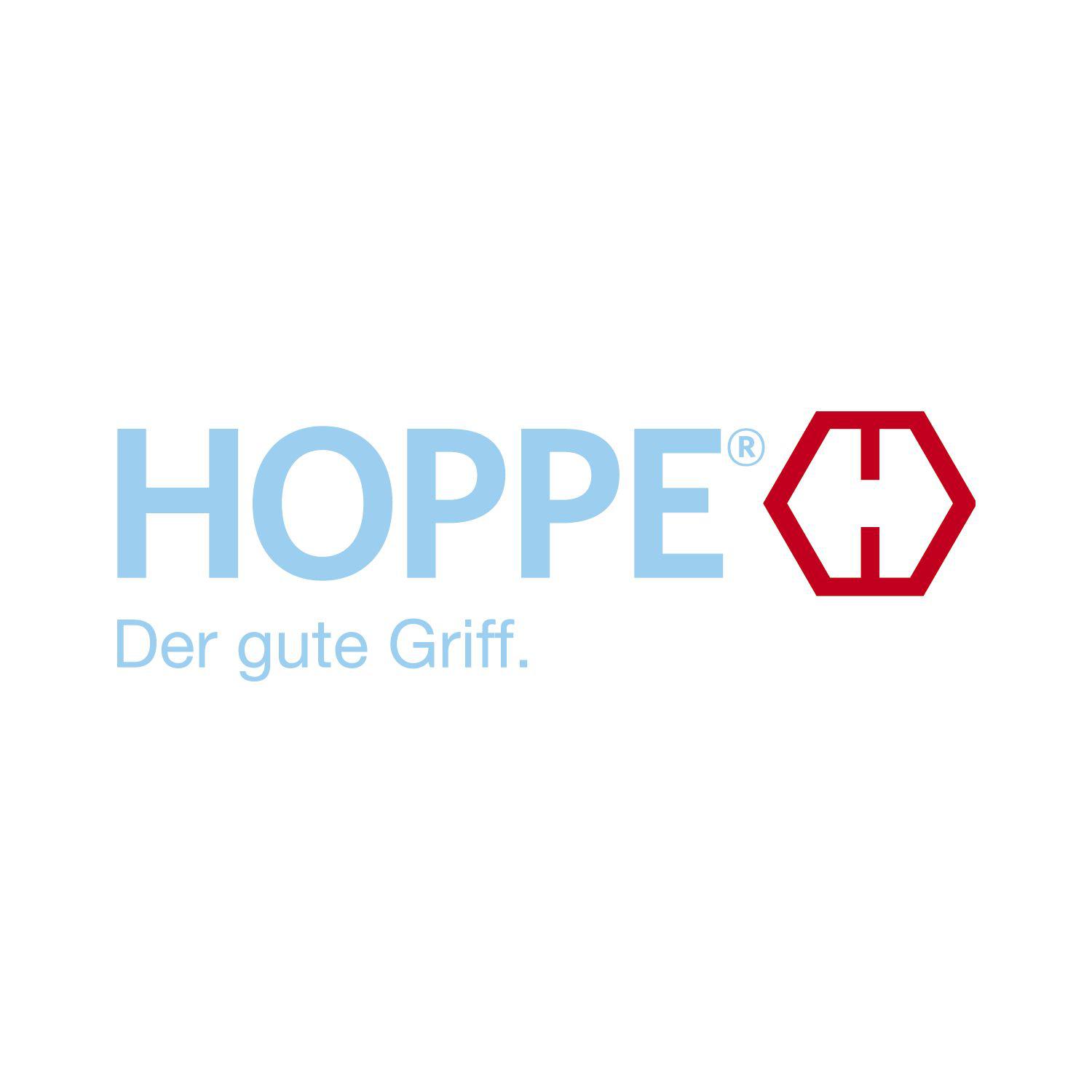 Hoppe Befestigungszubehör für Balkontürgriffe - außen hoch Türstärke 103 - 113