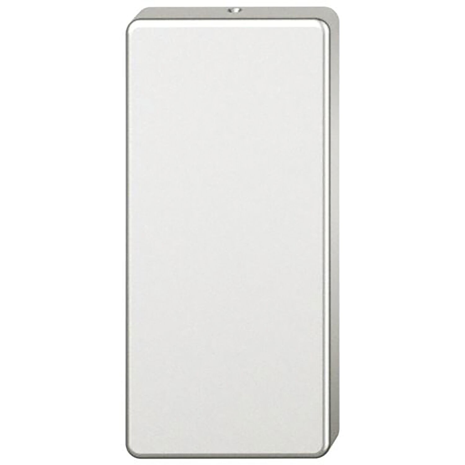 FSB FSB Blindrosette 17 1778 eckig, Aluminium silber eloxiert