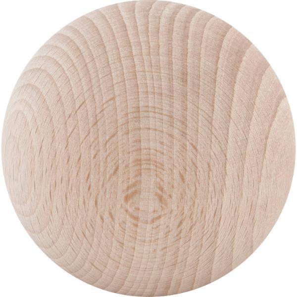 Holz-Kugel ø 60 mm, Buche natur