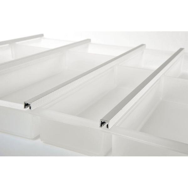 ninka Schubkasteneinsatz-Set Cuisio Korpusbreite 450mm LEGRABOX Kunststoff Weiß