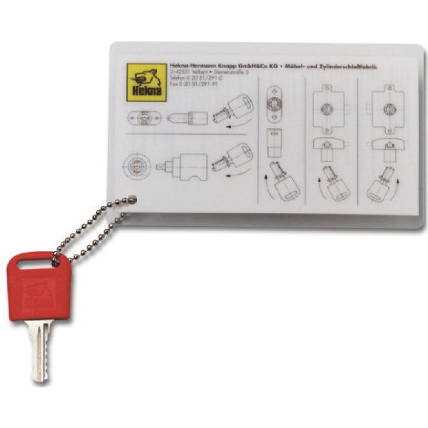 Hekna Demontageschlüssel Trennen des Zylinder-Wechselkerns vom Zylindergehäuse