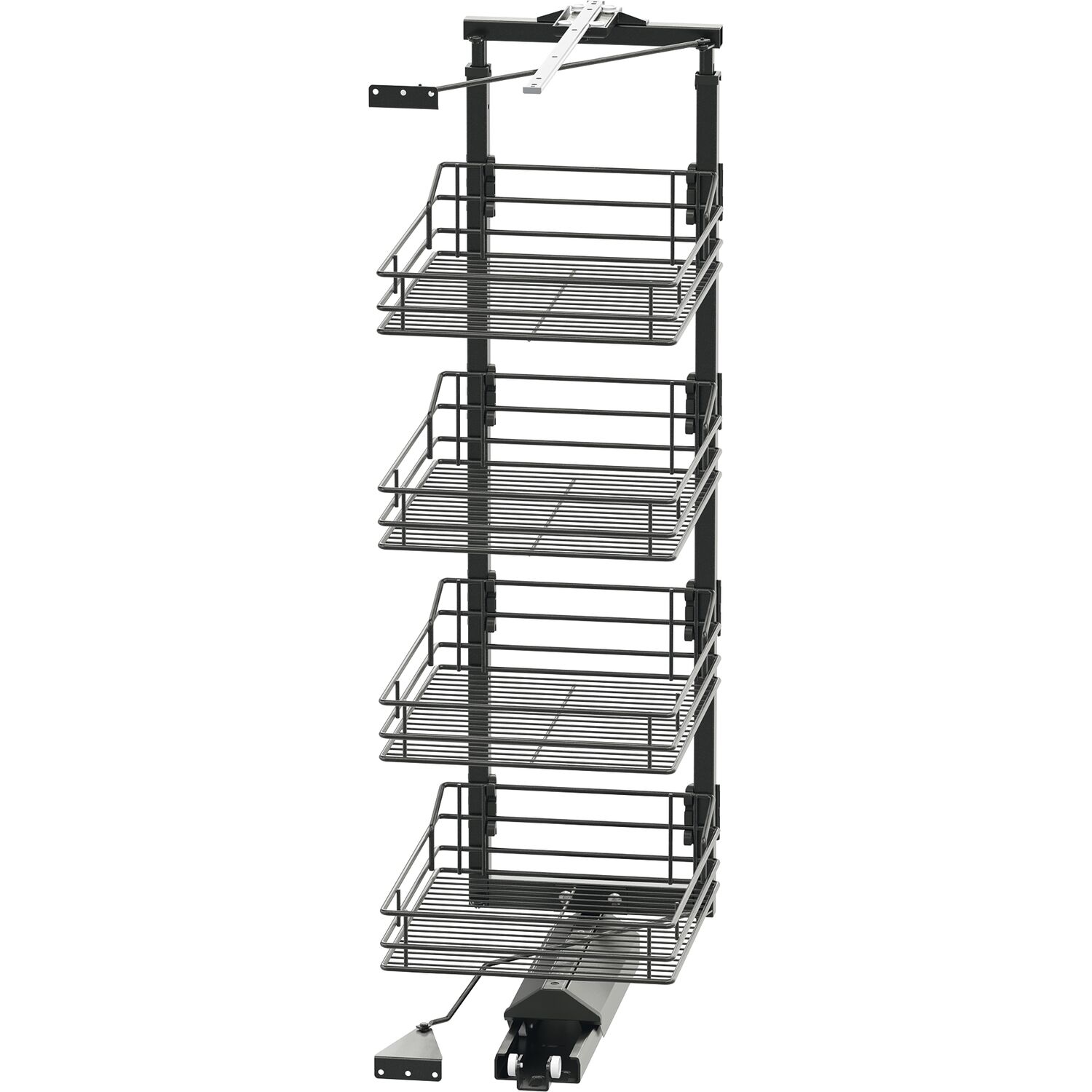 Vauth-Sagel VS TAL Gate Hochschrankauszug Set Classic 1200 - 1450 mm KB 450 mm Lava