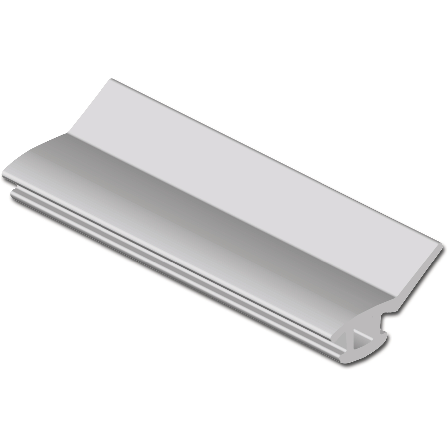 ninka Dichtungsprofil für Halteprofil Hart-PVC Isostar, Kunststoff braun (30 m)