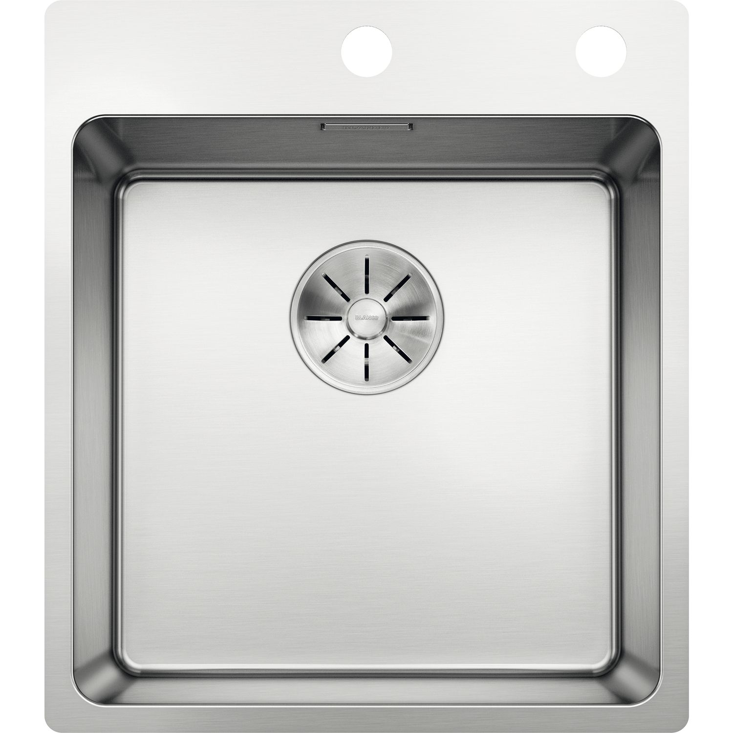 BLANCO 2D-Spüle Andano 400-IF/A mit Push Control Edelstahl