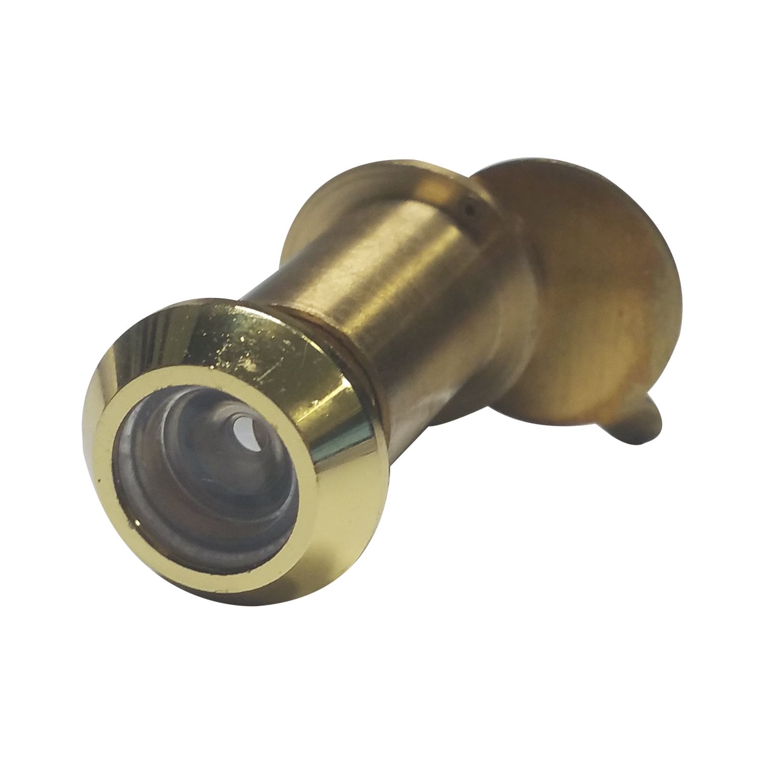 Türgucker ø 14 mm, Weitwinkel 170°, TS 25-45 mm, Messing poliert