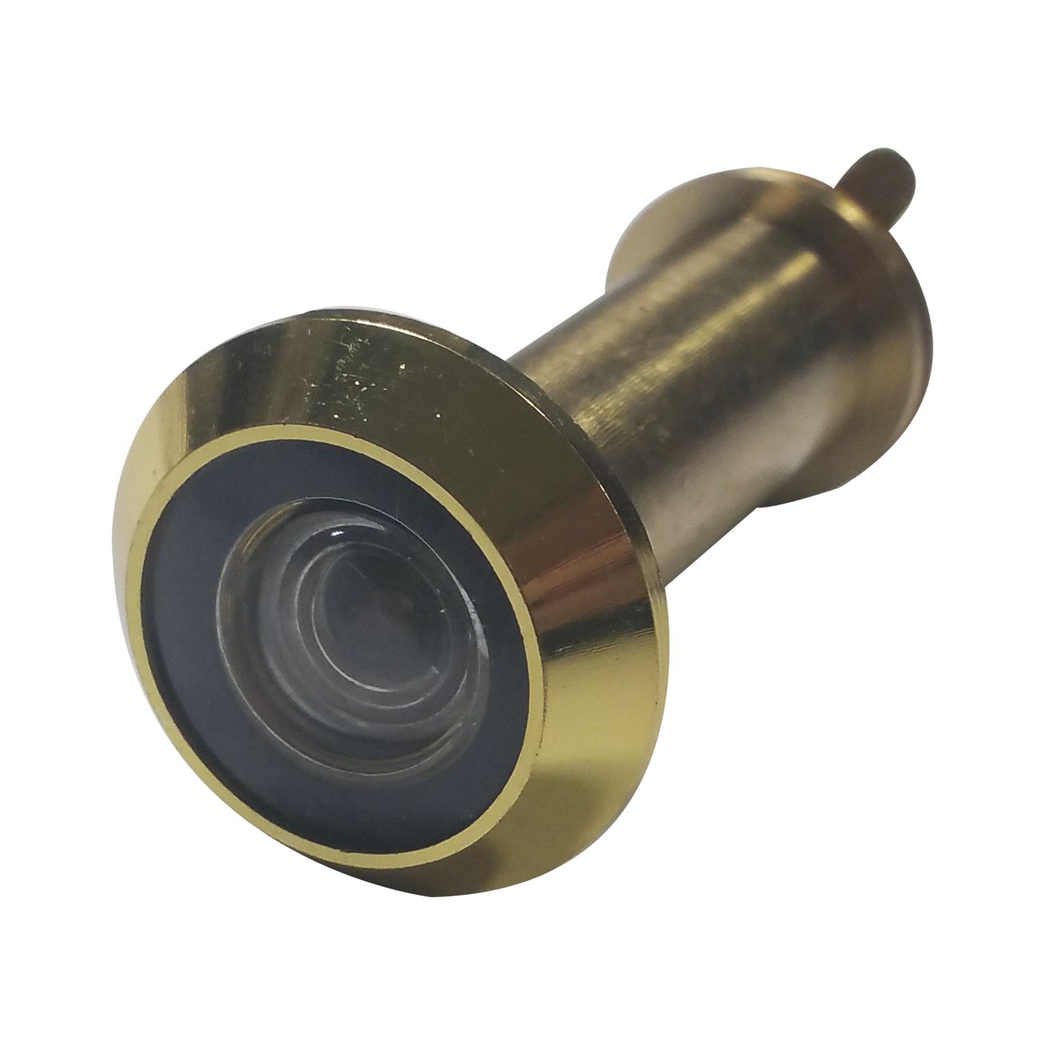 Türgucker ø 14 mm, Weitwinkel 200°, TS 35-55 mm, Messing poliert