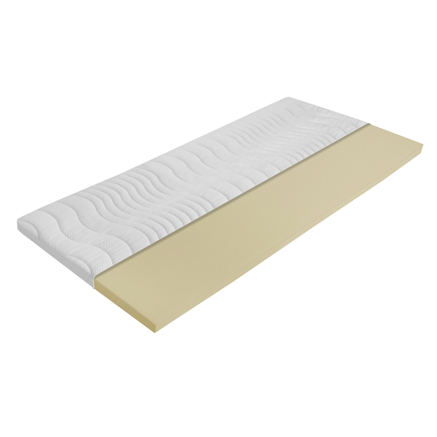 ninka ALINA Topper Kaltschaum 2000 x 1800 mm mittelfest (H2)
