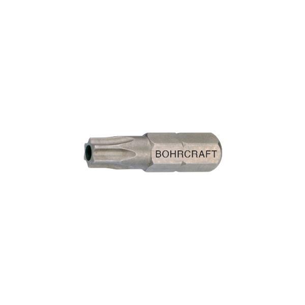 Bohrcraft Bit-Einsatz Code 6150 1/4"sechskant TX 10/25 mm Torx® mit Bohrung