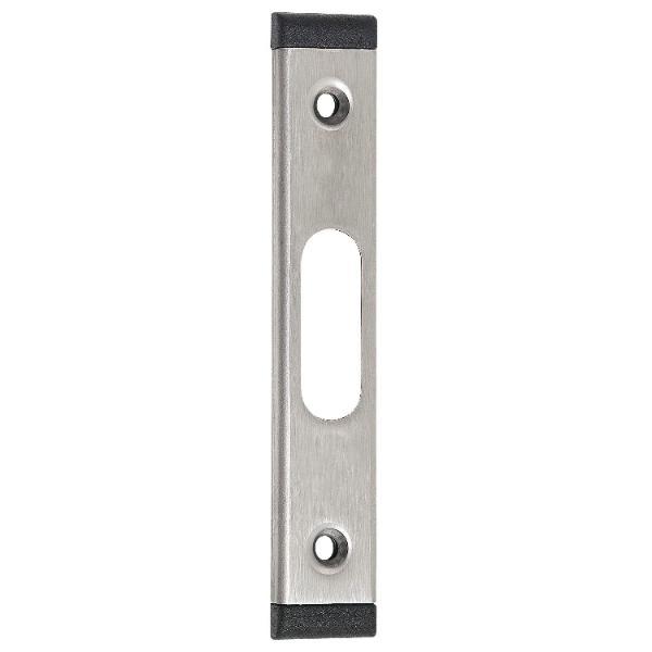 BKS Schließblech für MFV Secury 2-flg. Flach 24 x 3 x 120 mm Zusatzfalle, Edelstahl