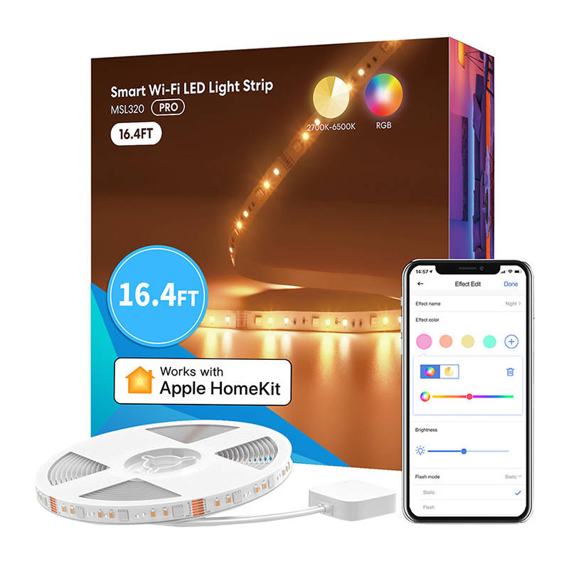 Meross Smartes LED Strip with RGBWW 5m WiFi HomeKit