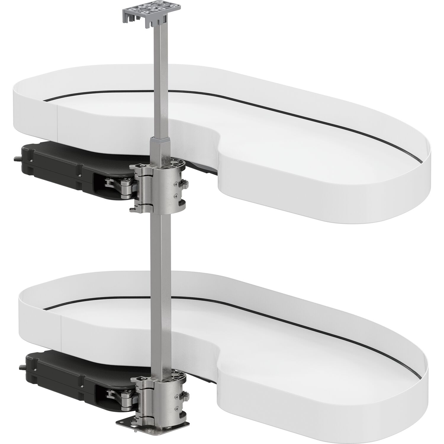 Vauth-Sagel VS Cornerstone Maxx Eckauszug Planero EH 650/KB 900 mm rechts Weiß