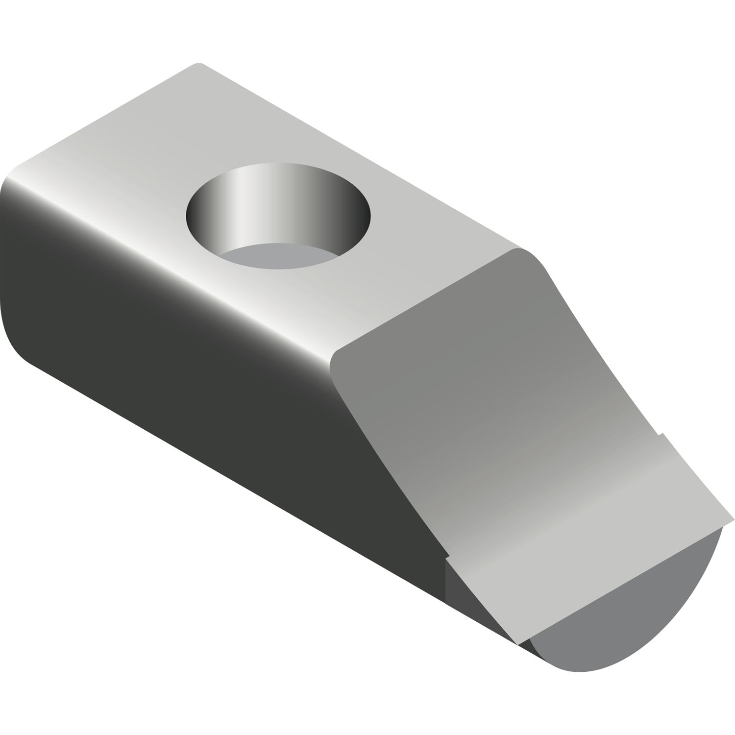 Cinetto PS20 Aushängesicherung zu Schiebeleiter, Kunststoff grau