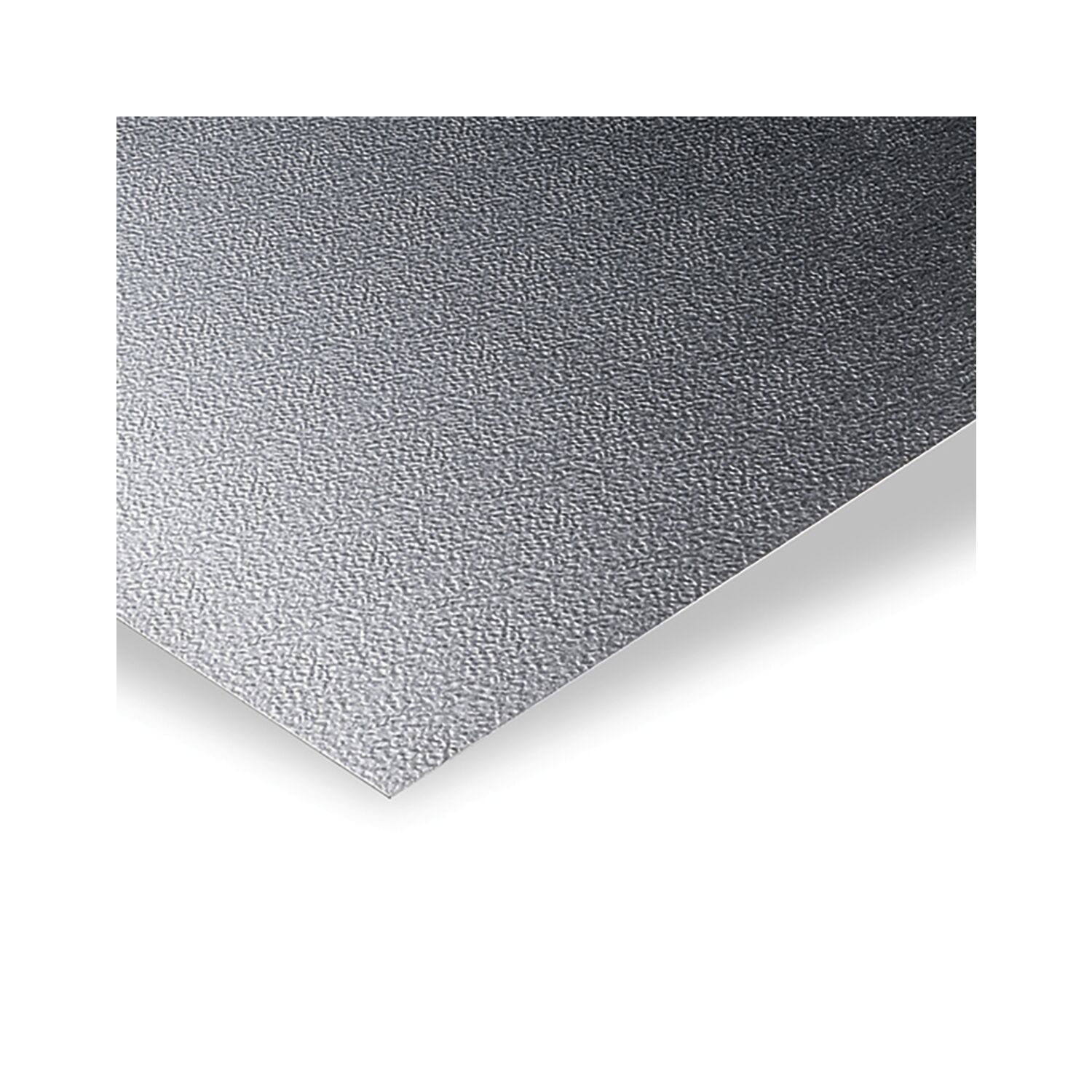 ninka Aluminiumblech Al99,5 (EN AW - 1050) H24 Stucco Dessin 2000/1000/1 mm (5.4 kg)