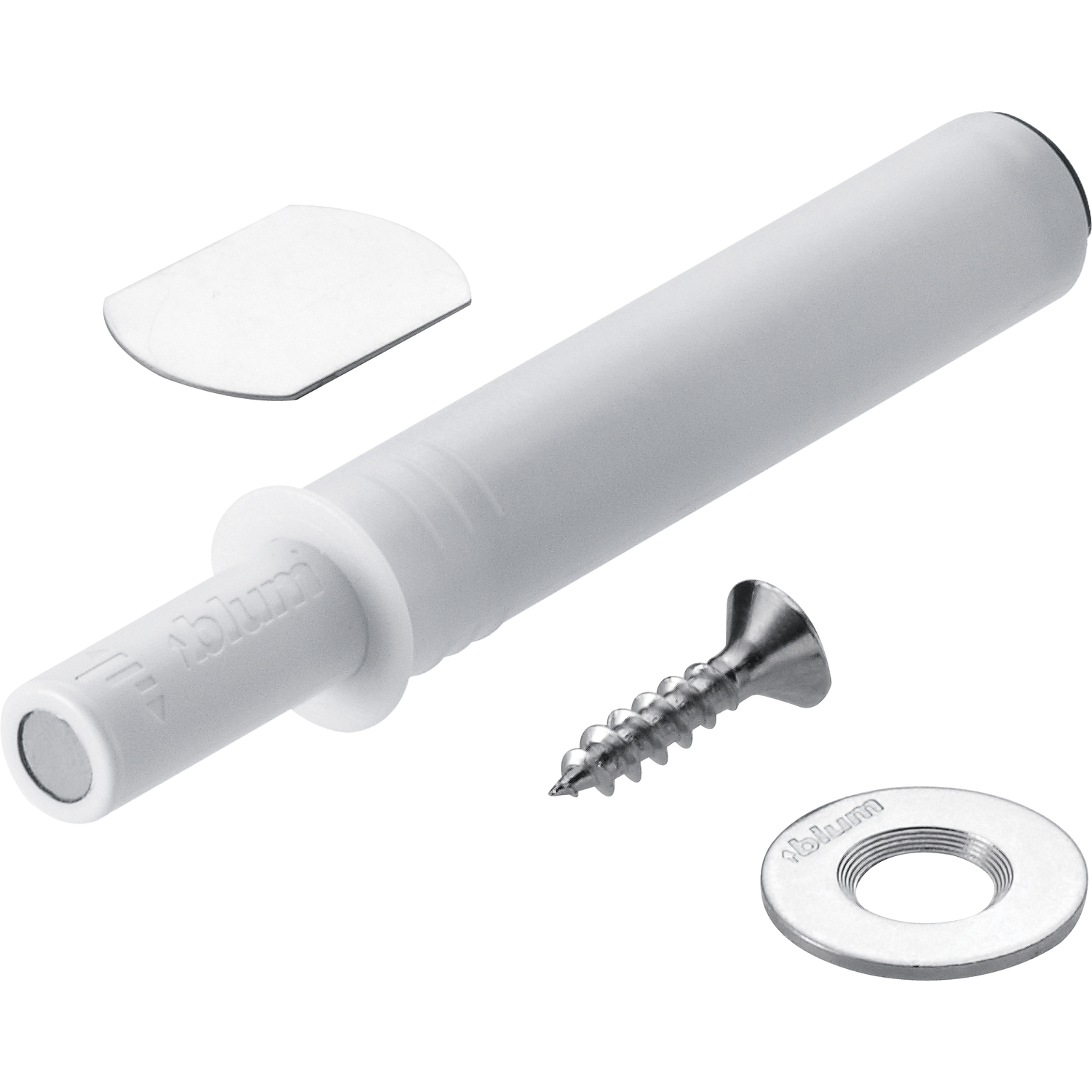 blum TIP-ON für Türen 956.1004 Kurzversion mit Magnet, seidenweiß