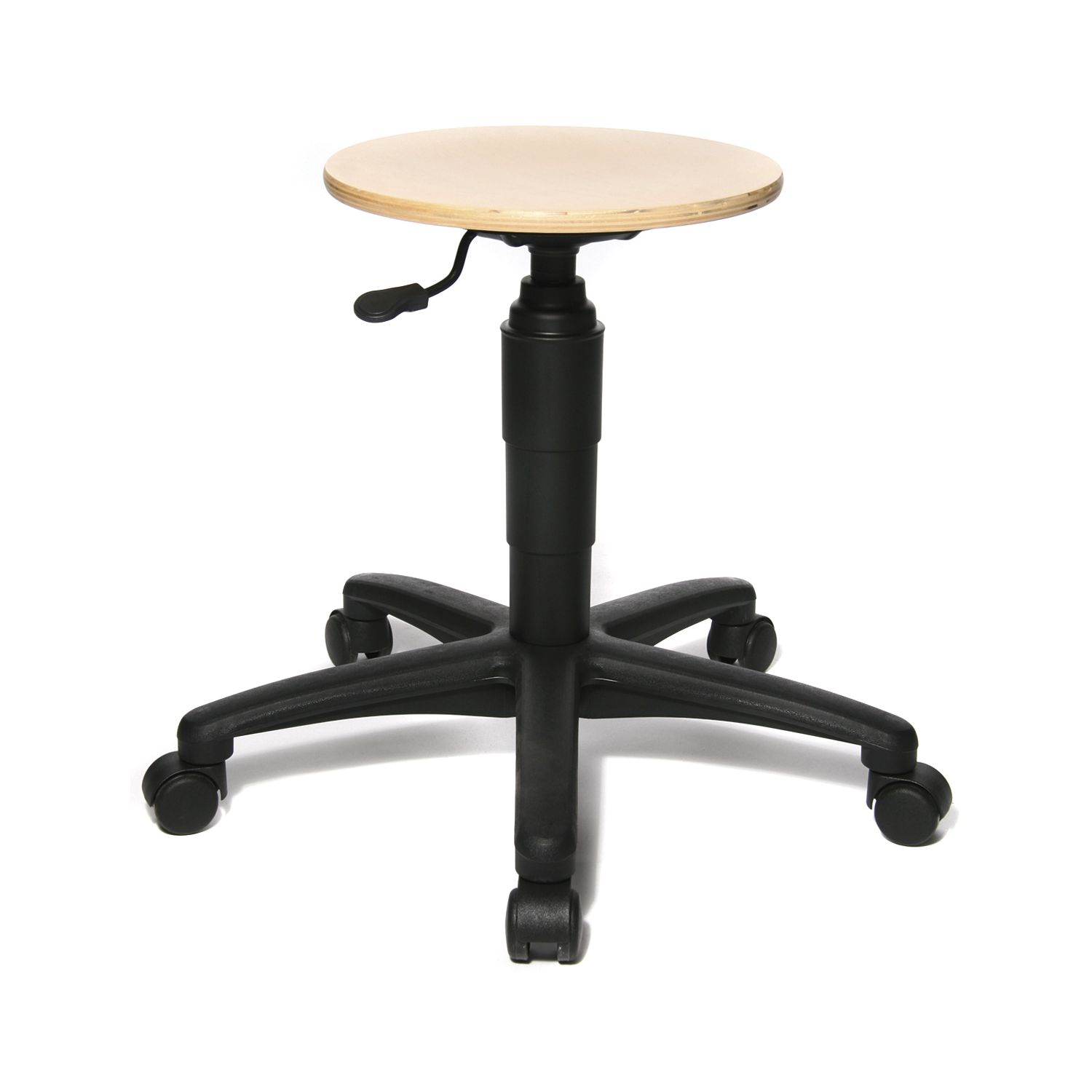 Topstar Drehstuhl Tec60 Buchensitz Rollen