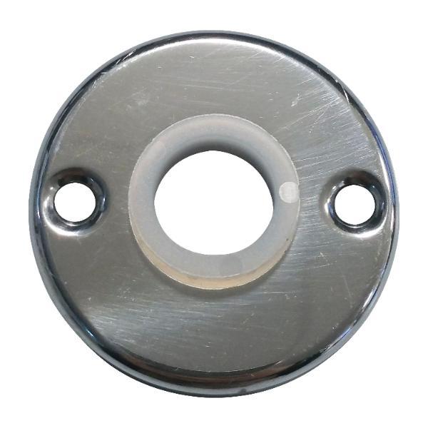 Grundmann Drückerrosette WG mit Drückerführung 16 mm, Aluminium poliert