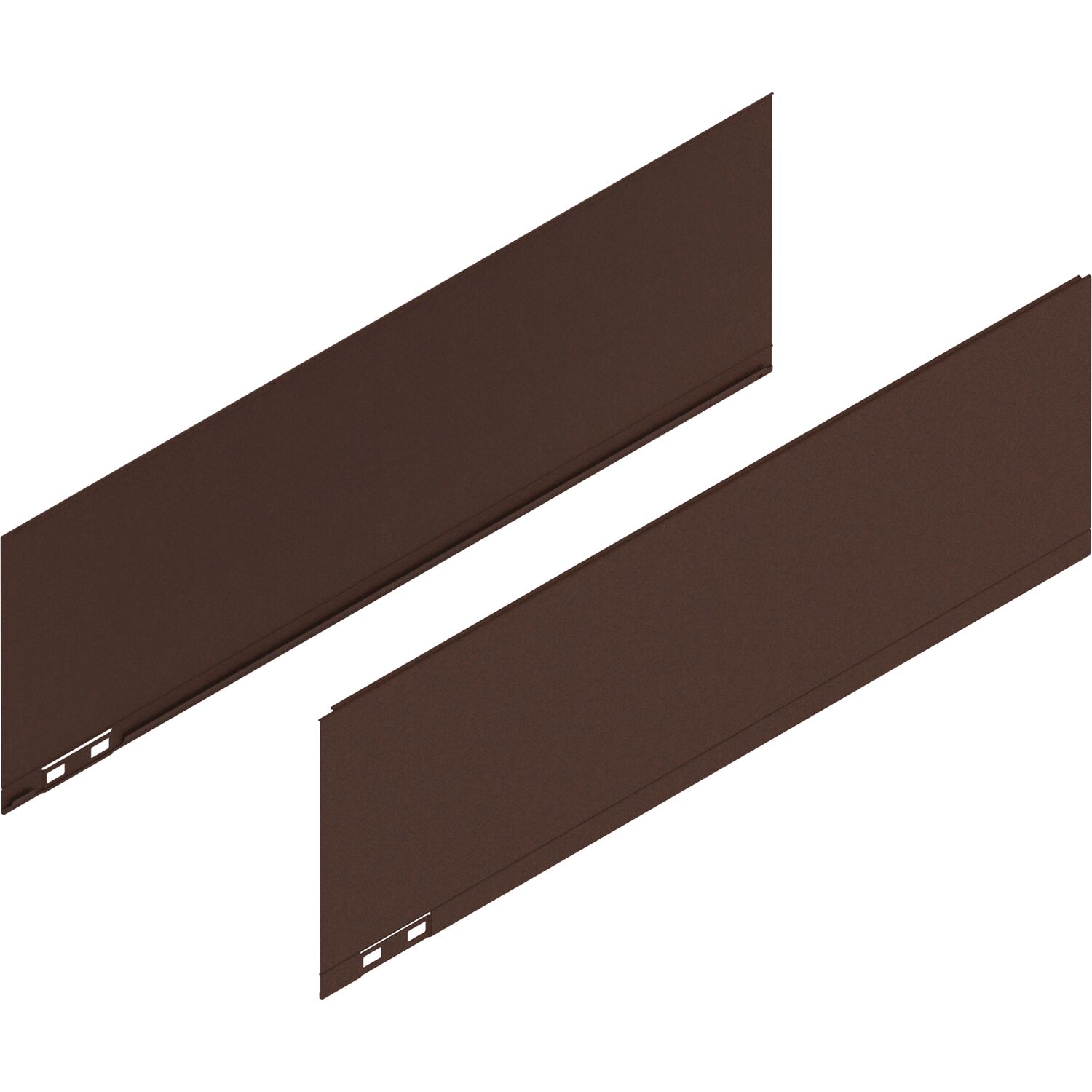 blum LEGRABOX special edition Dekorelement Höhe C, NL 550 mm, Noble Rust