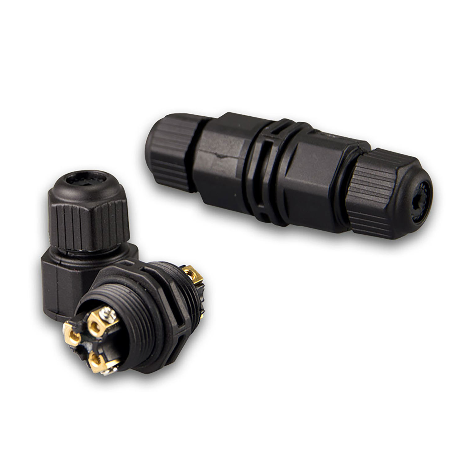 ISOLED Kabelverbinder IP67 Würgenippel + Schraubklemmen 2x3polig